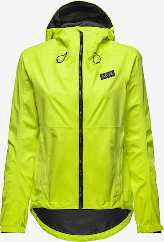 GORE WEAR Athletic Jacket 'Endure' in Yellow: front