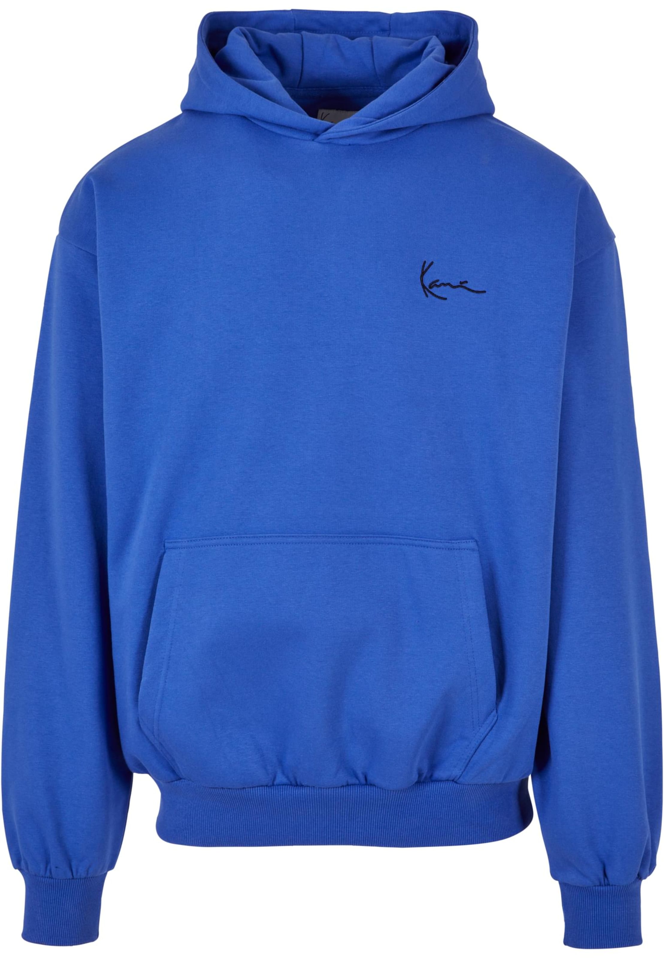 Sweat-shirt Karl Kani en bleu : devant