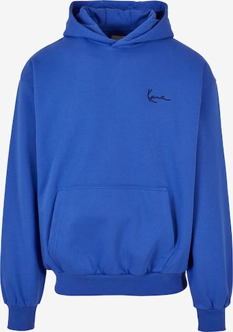 Sweat-shirt Karl Kani en bleu : devant