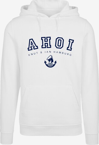 F4NT4STIC Sweatshirt in White: front