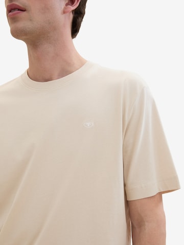 T-Shirt TOM TAILOR en beige