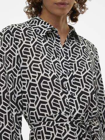 VERO MODA Blousejurk 'SOFIE' in Zwart