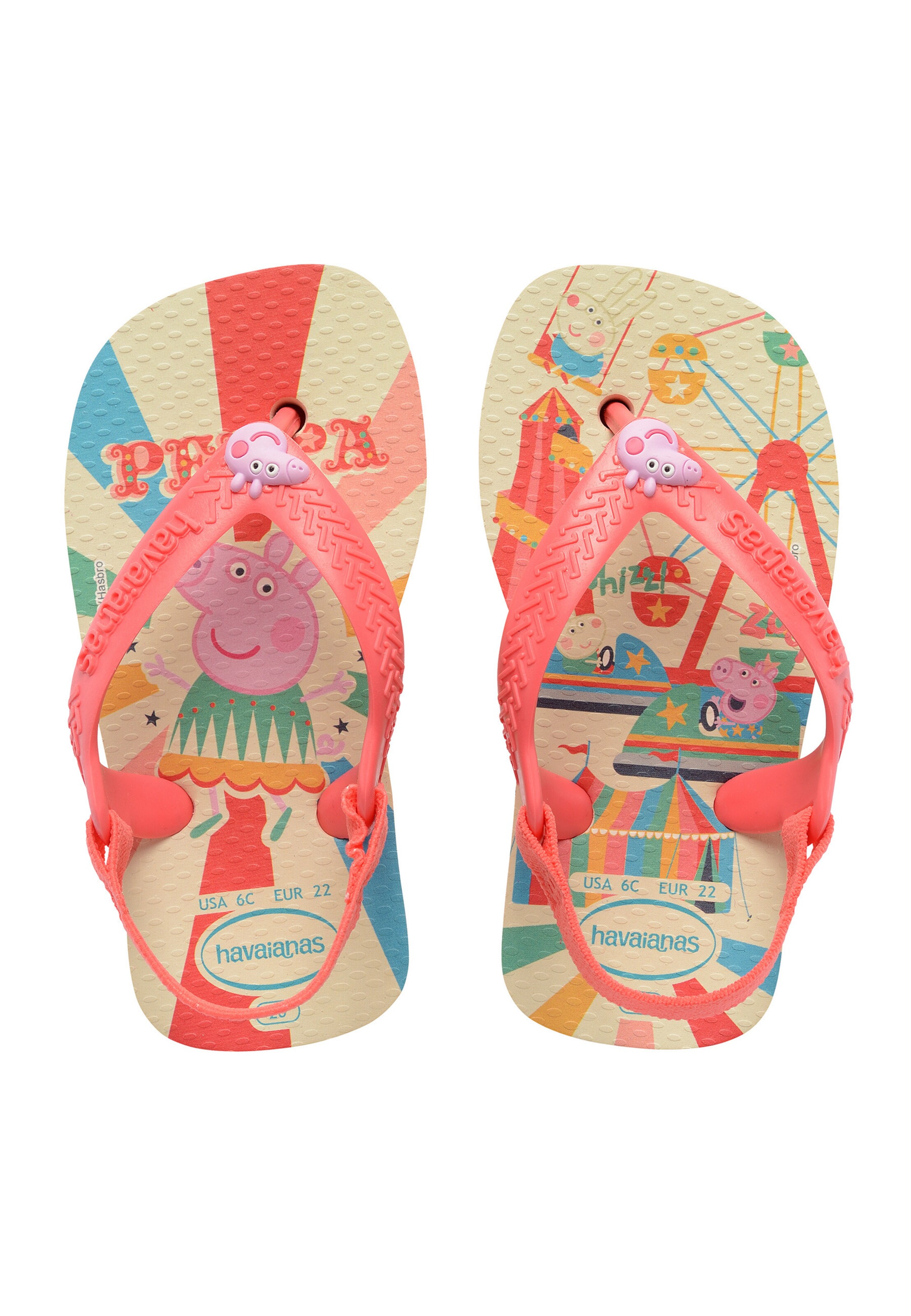 HAVAIANAS Buty otwarte 'Peppa Pig' w kolorze pomarańczowy
