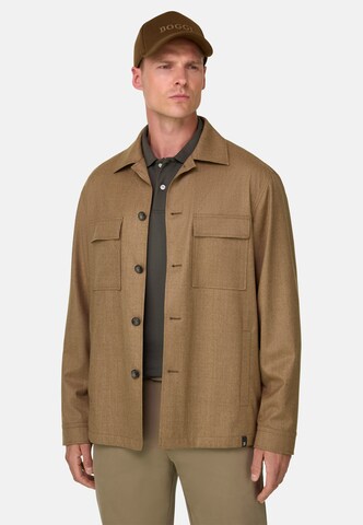 Giacca business da completo di Boggi Milano in beige: frontale