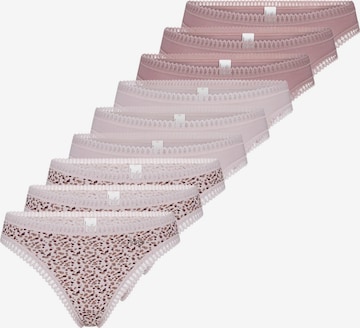 SLOGGI Thong 'GO Crush' in Pink: front