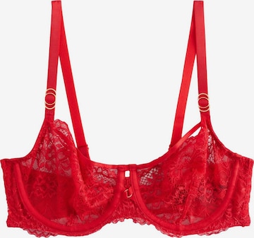 Sutien de la Next pe roșu: față