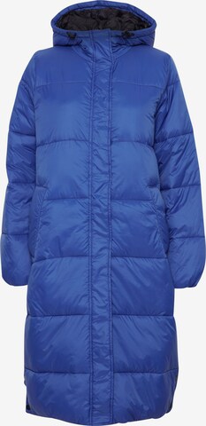 b.young Winter Coat 'Abela' in Blue: front