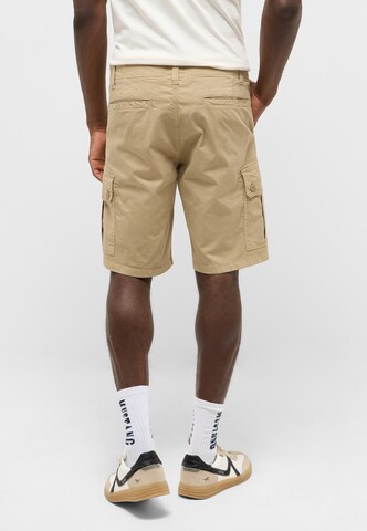MUSTANG Wide leg Cargo Pants 'Harry Papertouch' in Beige