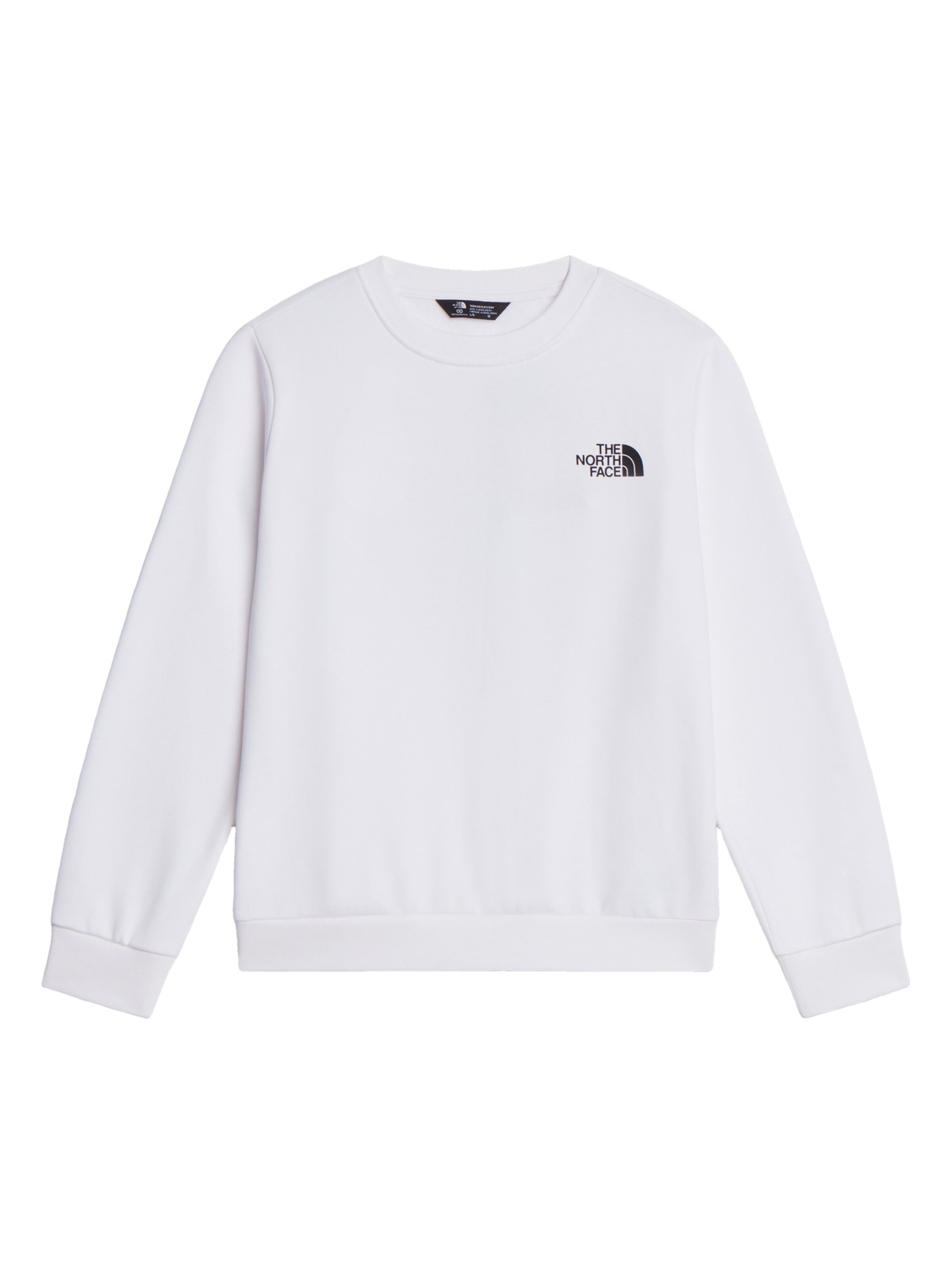 Bluză de molton de la THE NORTH FACE pe alb: față