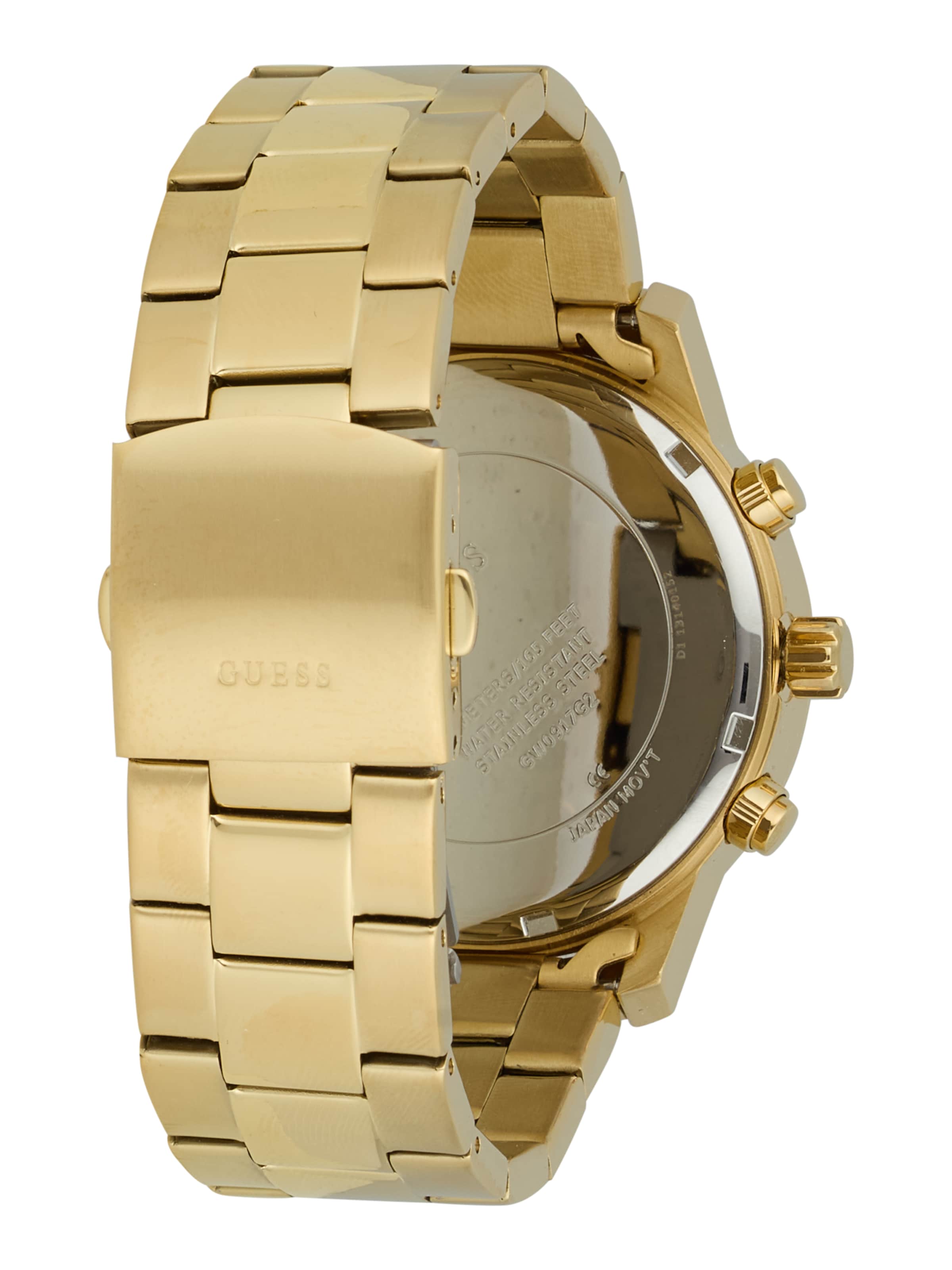 GUESS Uhr 'ATTICUS' in Gold