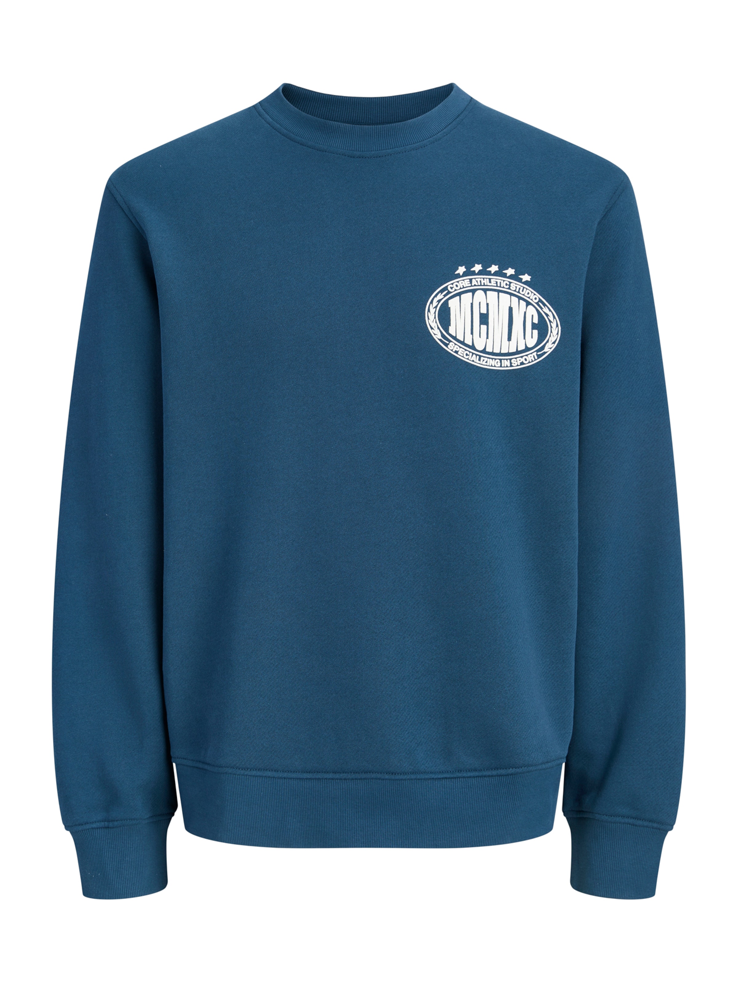 JACK & JONES - Sweatshirt 'JCOFADE' em azul: frente