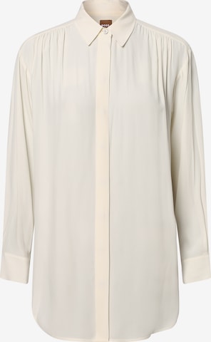 BOSS Black - Blusa 'Benika' en beige: frente