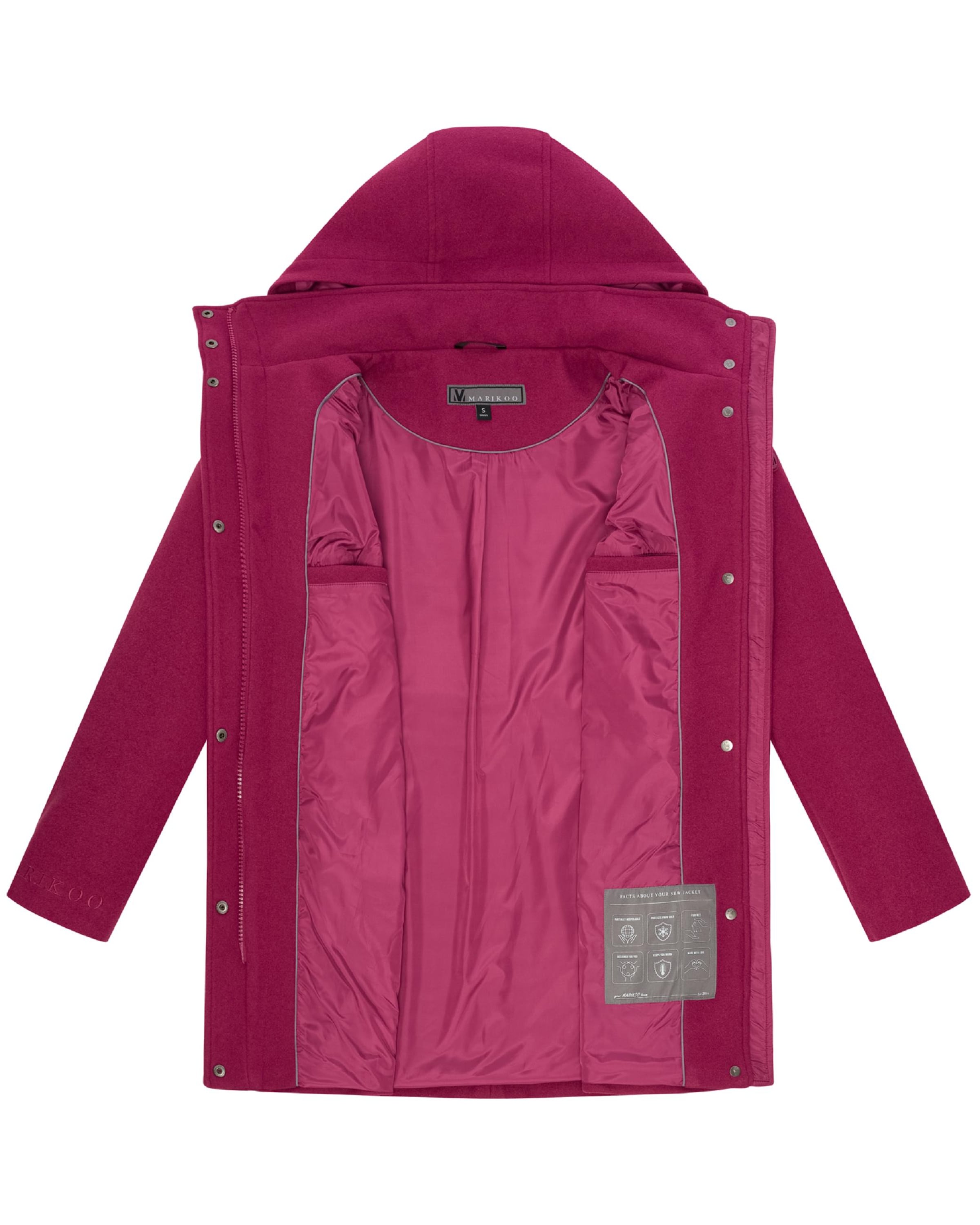 MARIKOO Преходно палто 'Katalinaa 16' в червено