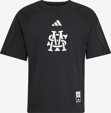 juoda ADIDAS SPORTSWEAR Sportiniai marškinėliai 'DNY SM': priekis