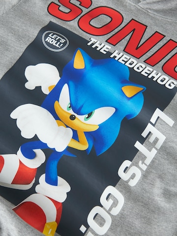 NAME IT Sweatshirt 'NKMALFE SONIC' in Grey