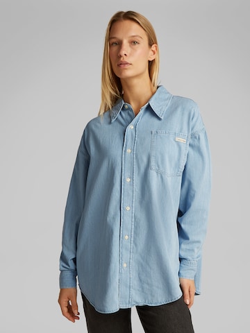 Camicia da donna di Calvin Klein Jeans in blu: frontale