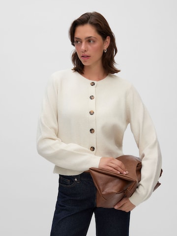 Cardigan 'VMVania' VERO MODA en beige : devant