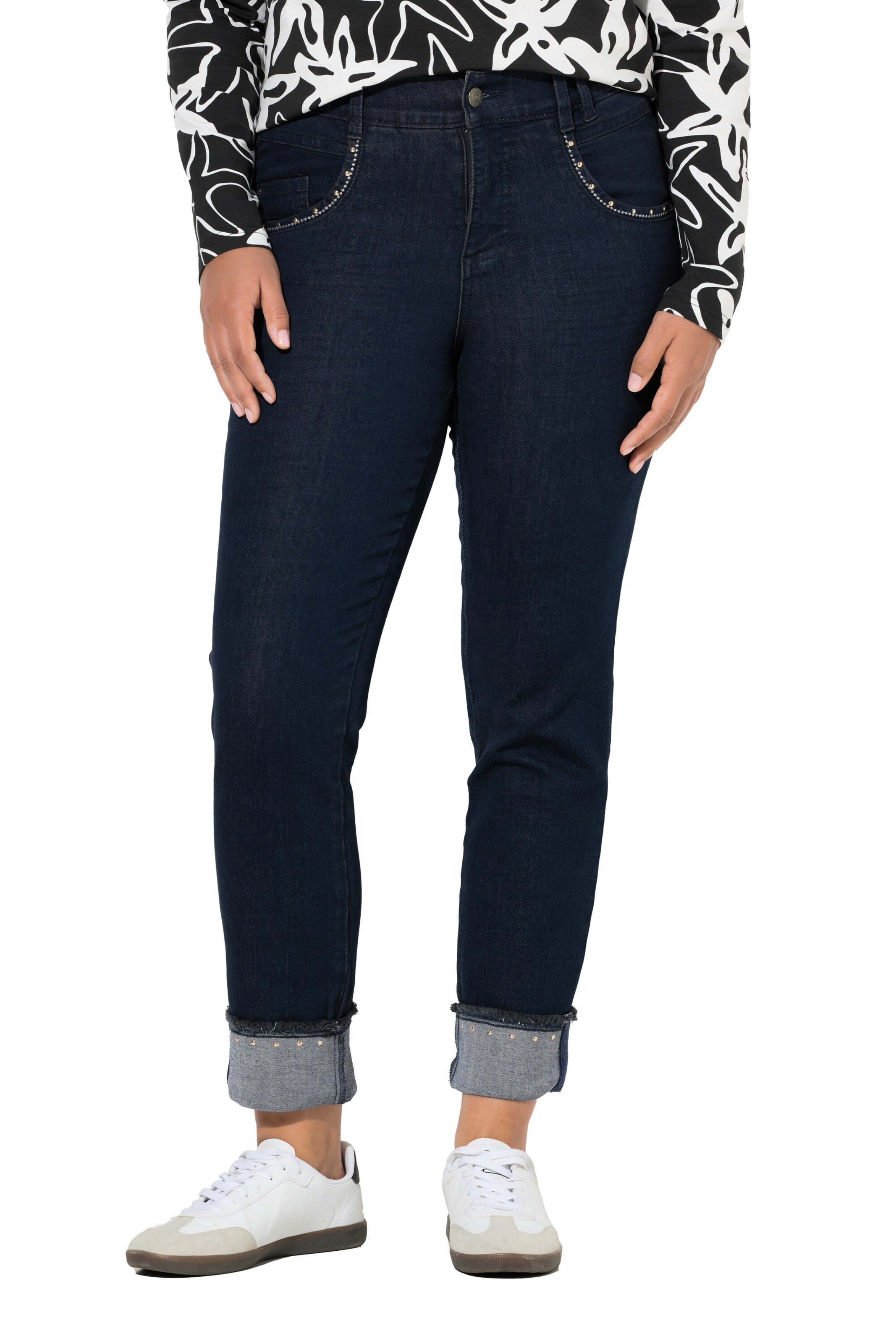LAURASØN Slim fit Jeans in Blue: front