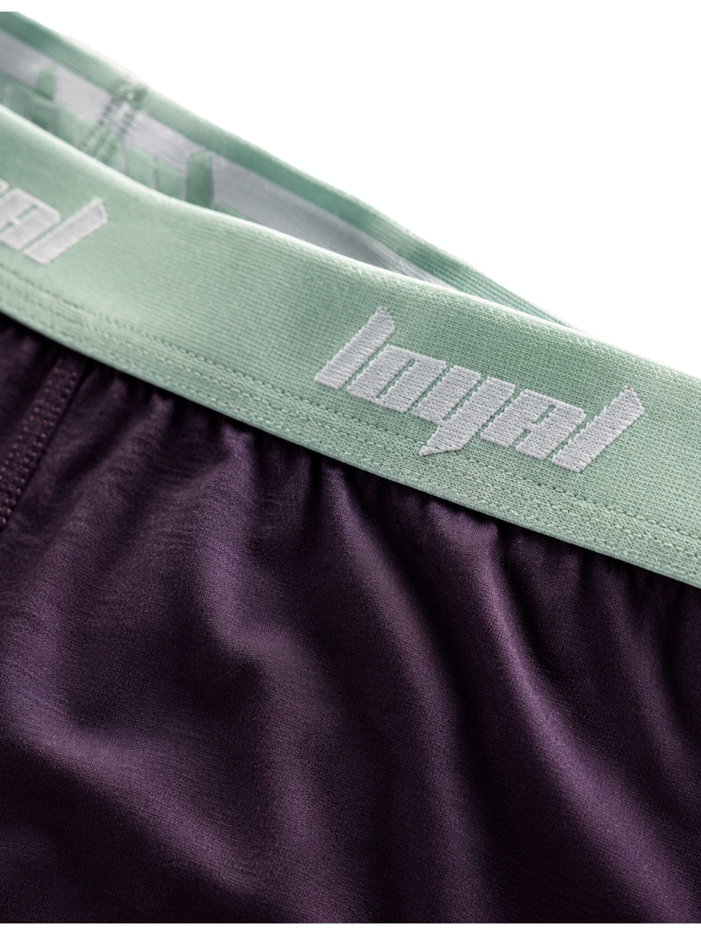 loyal 3er-Pack Boxershorts in Slim Fit in Lila