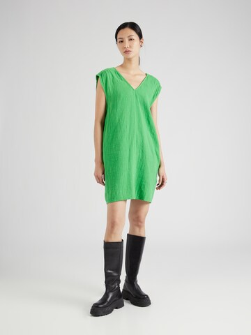 AMERICAN VINTAGE Jurk 'OYOBAY' in Groen: voorkant