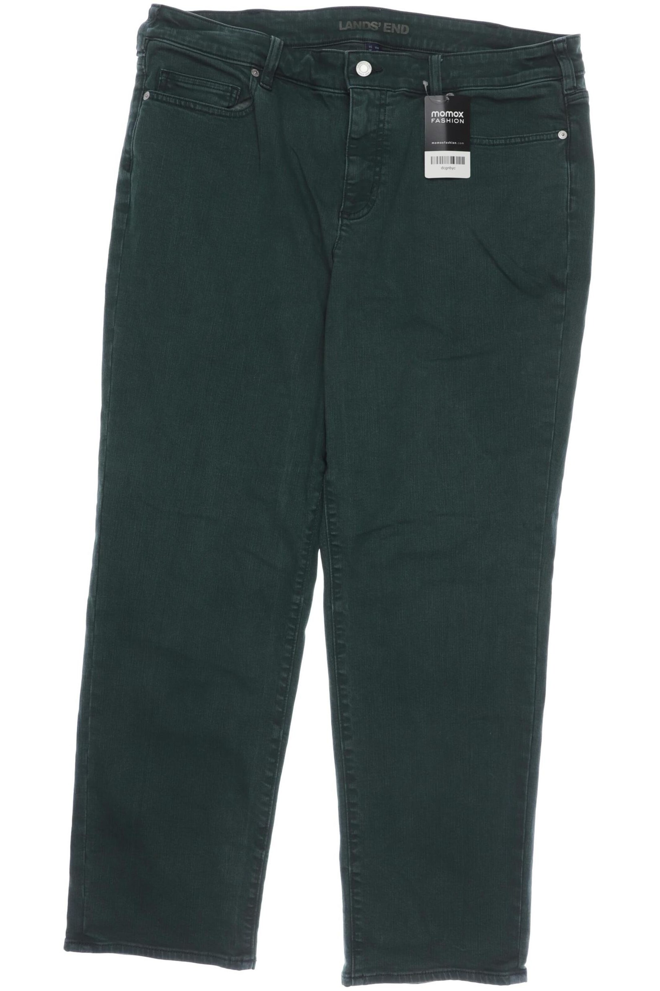 Lands‘ End Jeans 39-40 in Grün: Vorderseite
