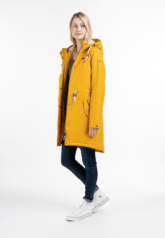 Manteau fonctionnel Schmuddelwedda en jaune