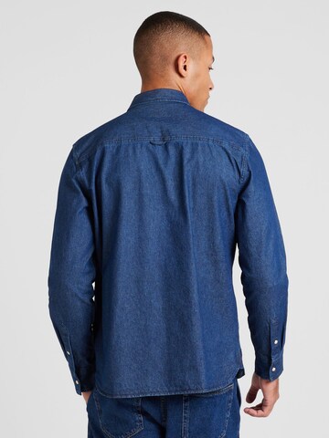 MUSTANG Comfort Fit Hemd 'Duver' in Blau