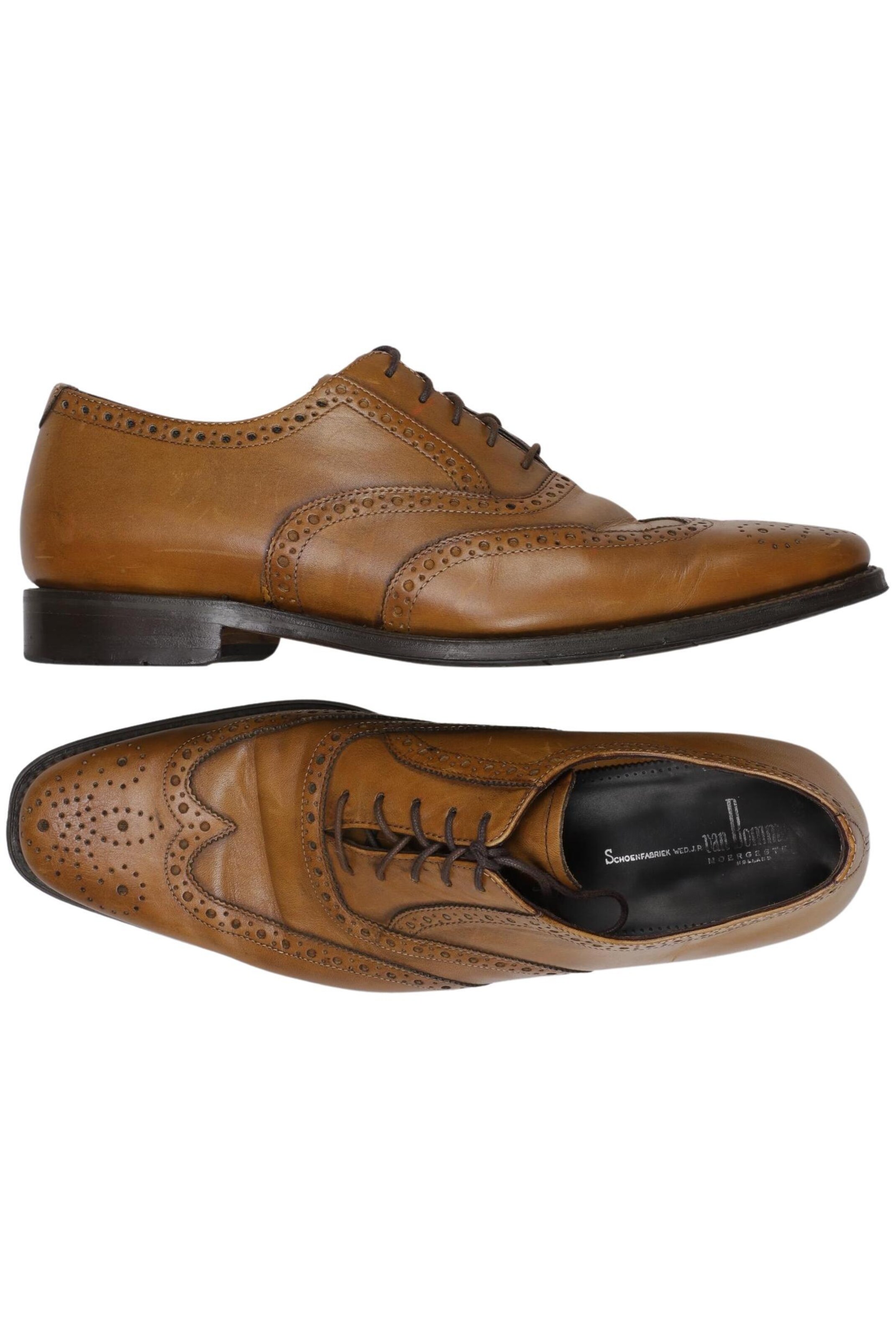 Floris van Bommel Flats & Loafers in 41 in Brown: front