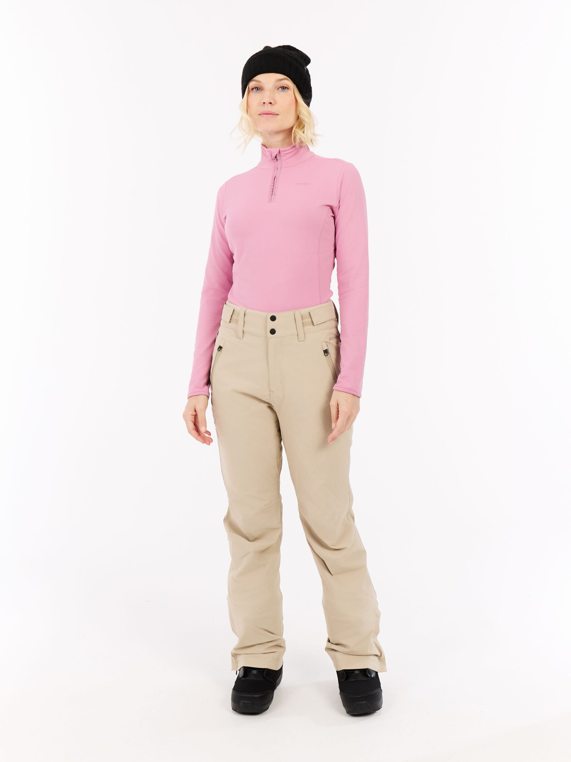 PROTEST Sportief sweatshirt 'REFABRIZ' in Roze