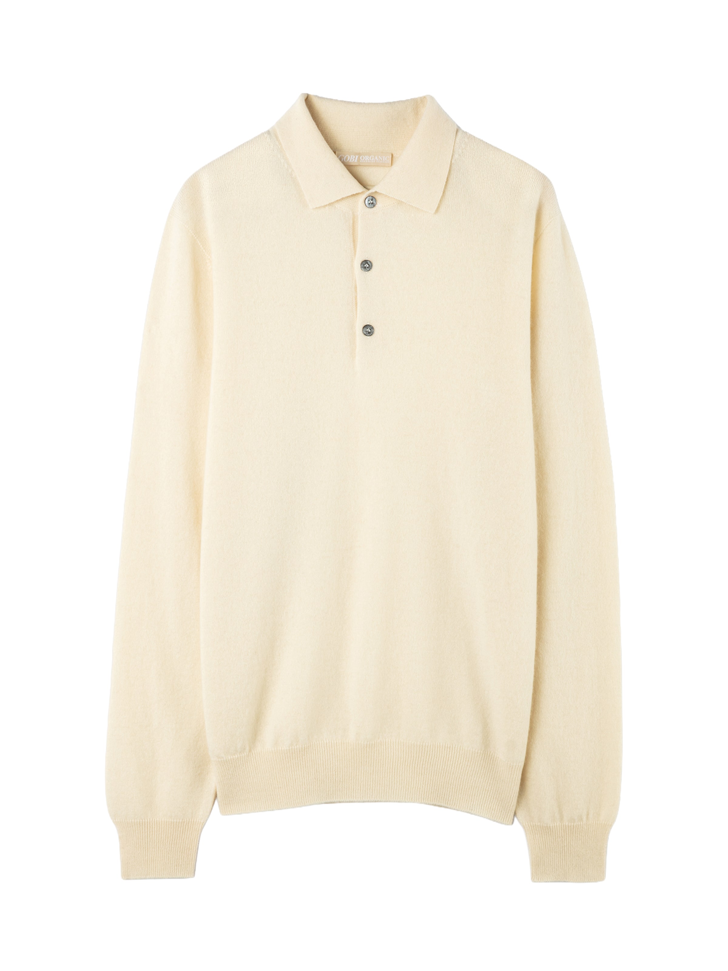 GOBI Cashmere Sweater in White: front