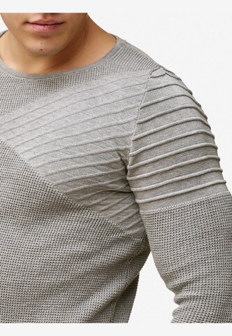 Redbridge Sweater 'Amarillo Arrow' in Grey