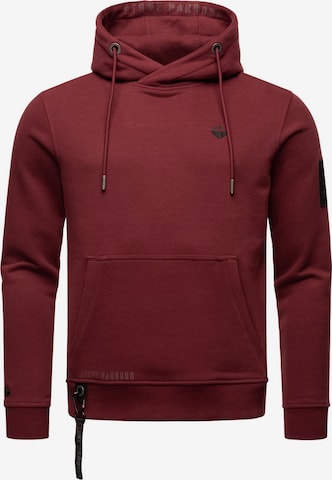 STONE HARBOUR Sweatshirt 'Crazy Frank' in Rood: voorkant