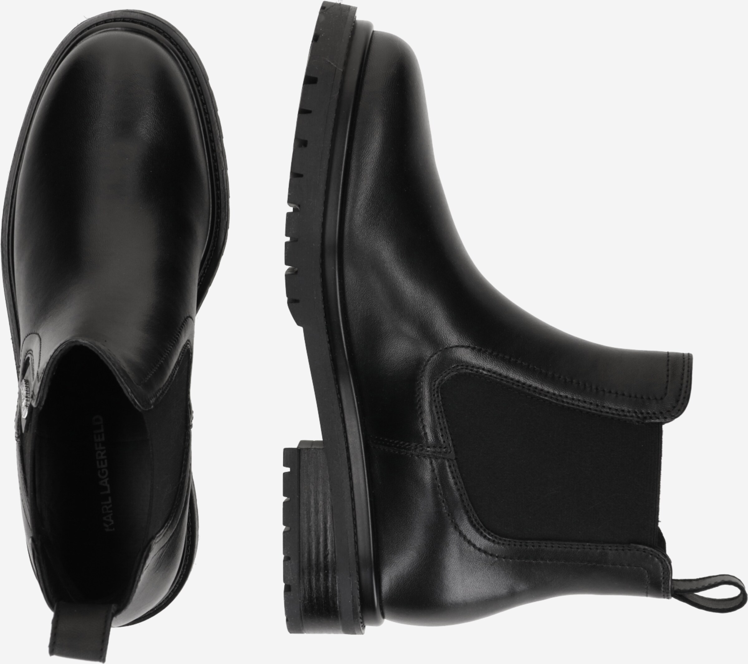 KARL LAGERFELD Bottines Chelsea KL12260 Noir