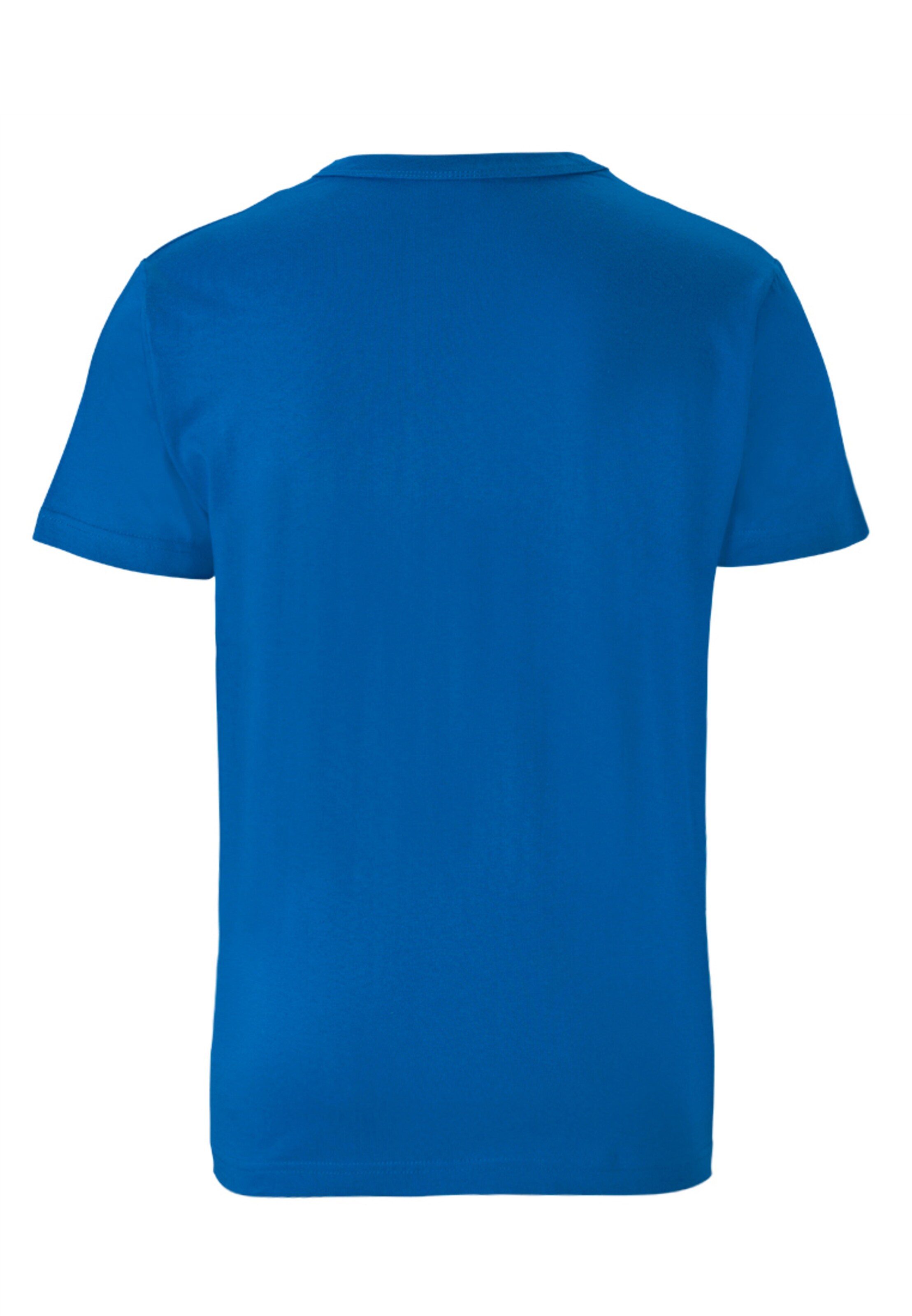 LOGOSHIRT T-Shirt "Krümmelmonster" in Blau