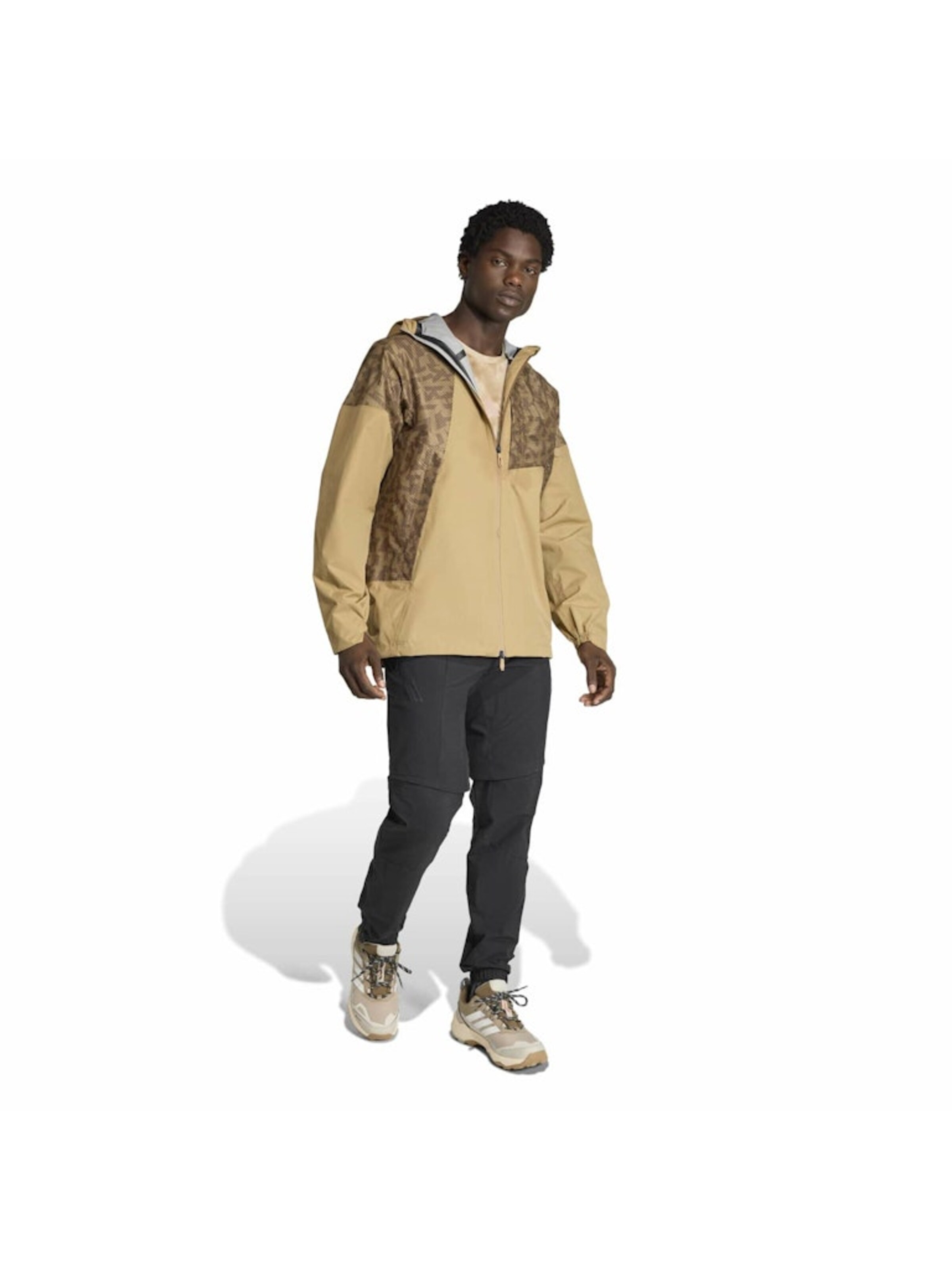 ADIDAS TERREX Kurtka outdoor 'XPR' w kolorze beżowy