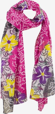 Sunsa Scarf 'Sunsa' in Pink: front