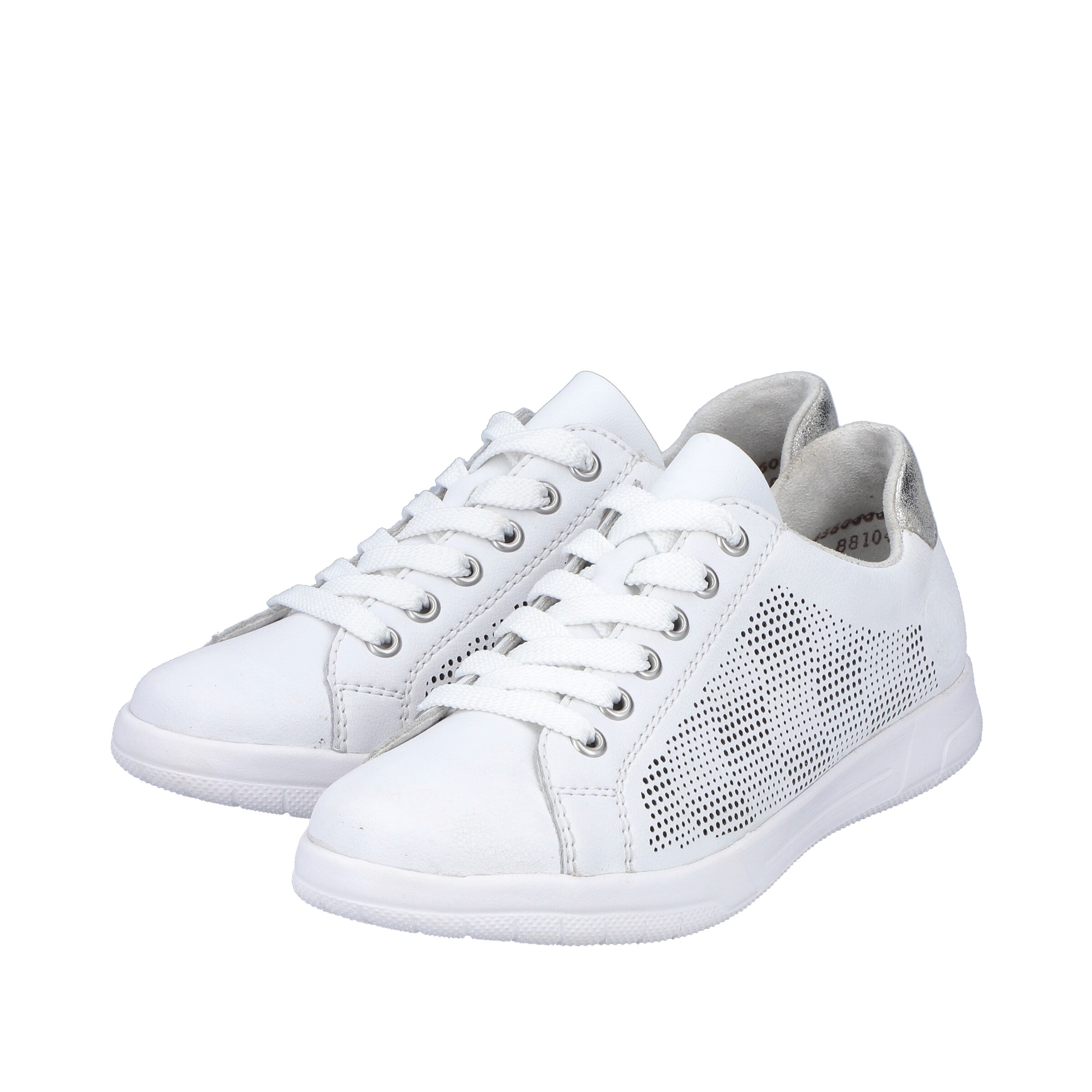 Baskets basses Rieker en blanc