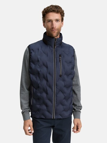 TOM TAILOR Vest in Blue: front