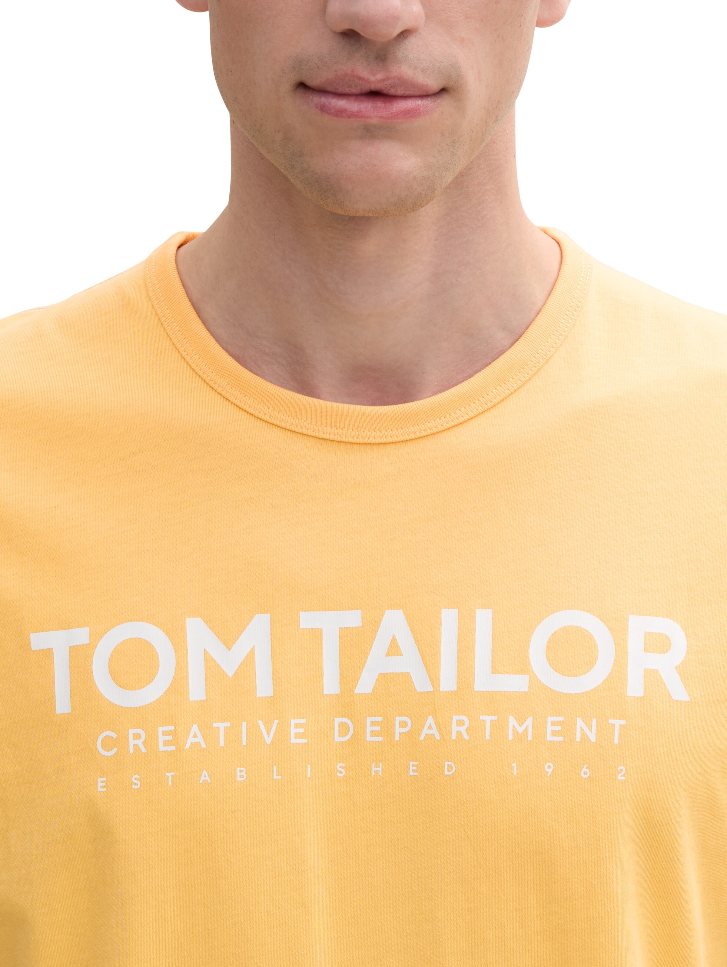 TOM TAILOR Shirt in Gelb