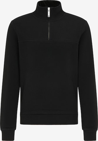 DreiMaster Maritim Sweatshirt in Black: front