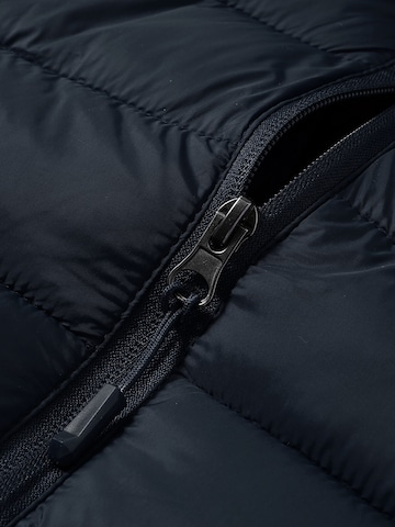 ALLTHEMEN Winter Jacket 'Stichwerk' in Blue