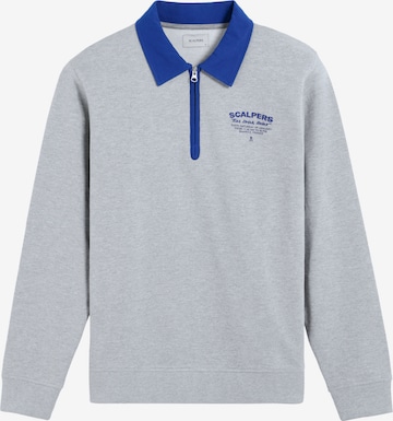 ScalpersSweater majica ' ' - siva boja: prednji dio