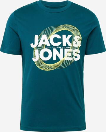 JACK & JONES Bluser & t-shirts 'LUCA' i grøn: forside
