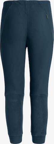 VAUDE Tapered Athletic Pants 'Pulex' in Blue