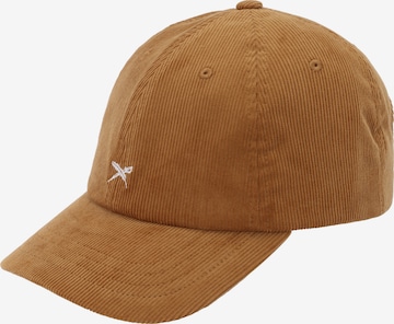 Iriedaily Cap 'Corvin' in Braun: Vorderseite