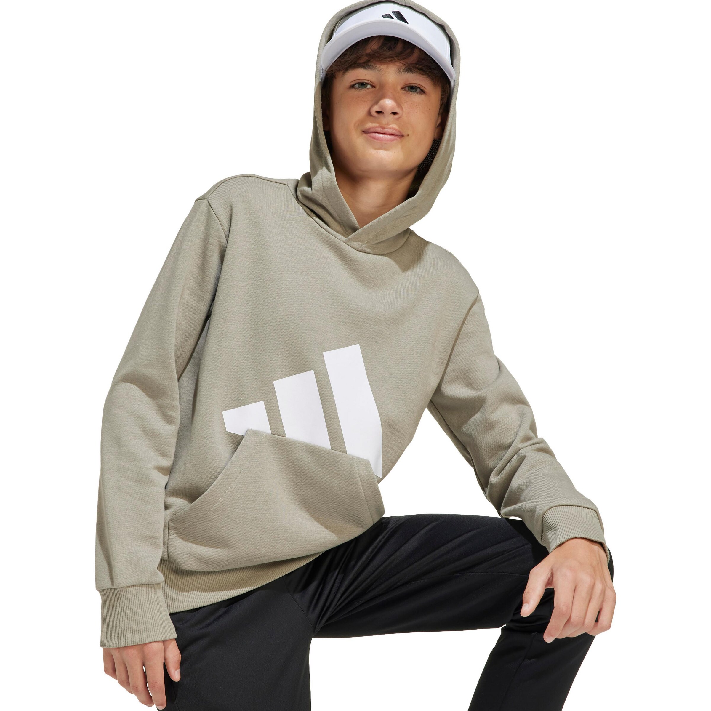 ADIDAS SPORTSWEAR Athletic Sweatshirt 'Essentials' in Beige