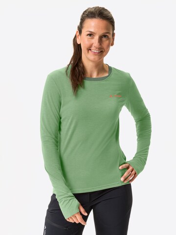 VAUDE Funktionsshirt 'Sveit' in Grün: Vorderseite