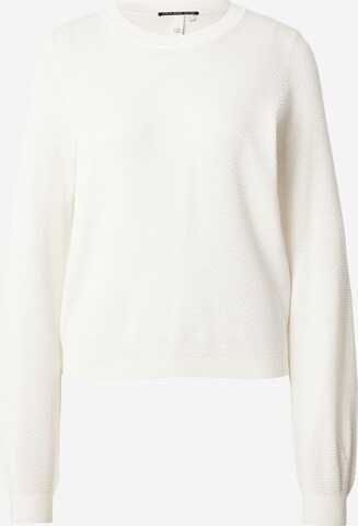 QS Sweater in White: front