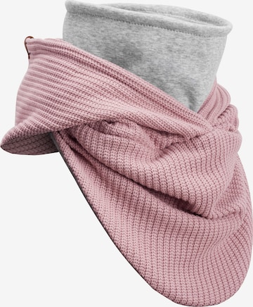Manufaktur13 Scarf 'Hooded Loop' in Pink: front