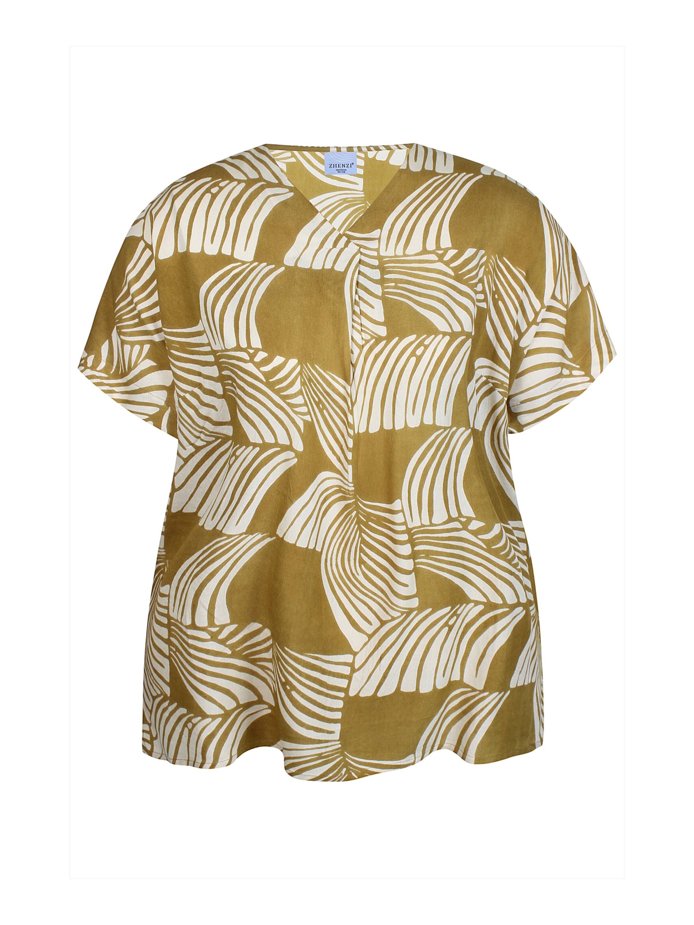 Zhenzi Blouse 'Keira 1452' in Green: front